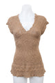 #095 Axcess A Liz Claiborne Company Camisole Top Brown | c. 207 | Size 10