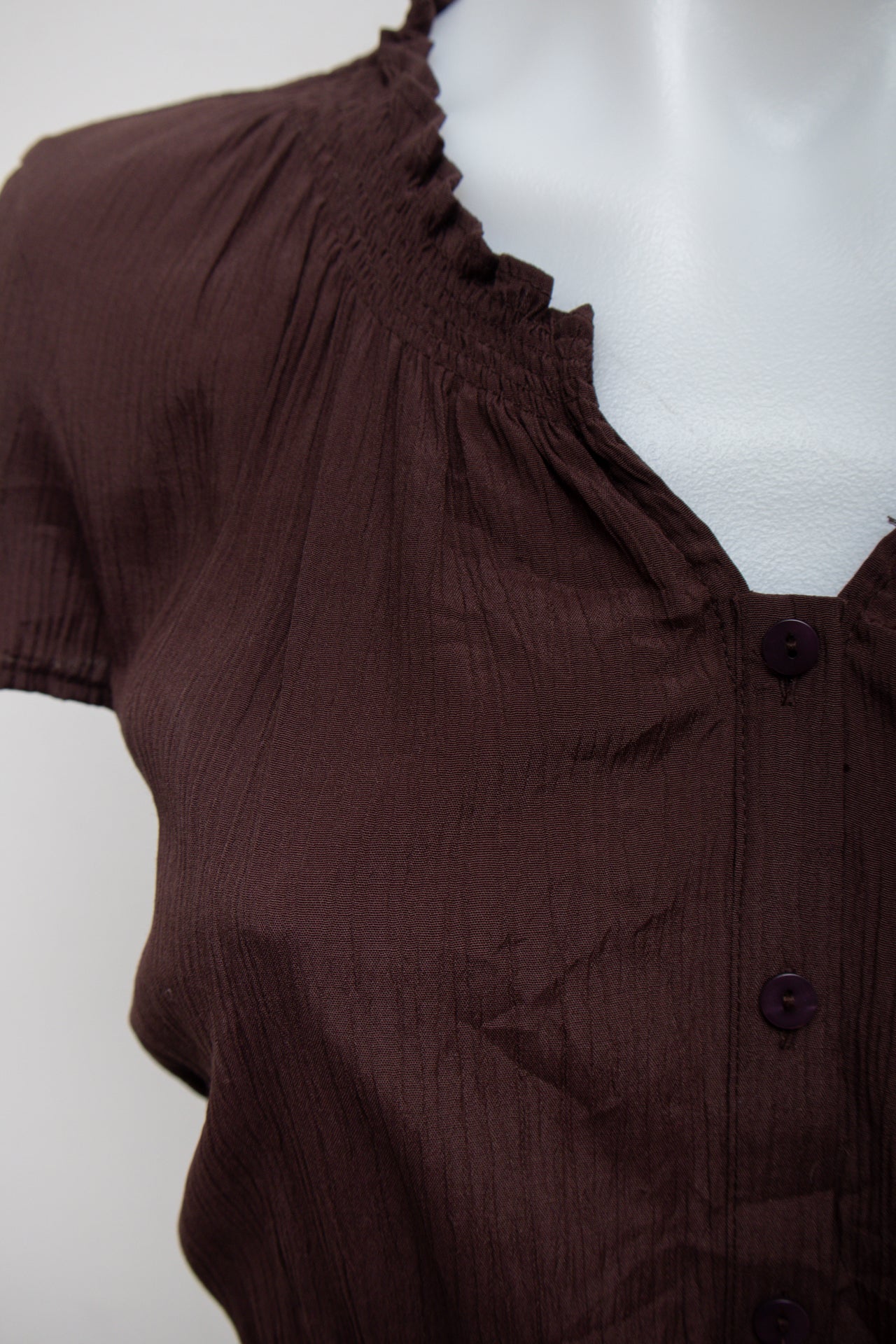 #85 Jaclyn Smith T-shirt Brown | c. 178 | Size 10