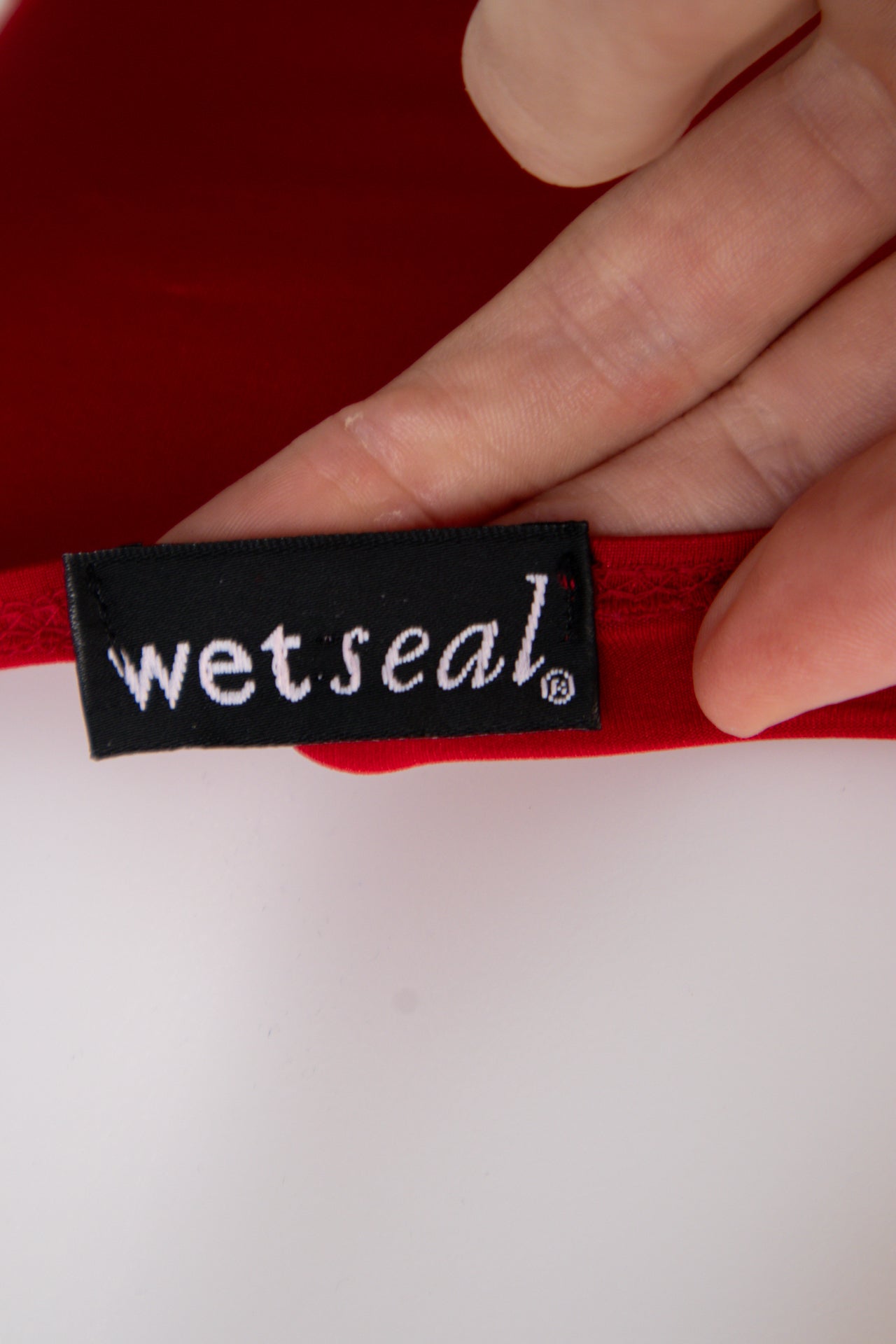 #013 Wet Seal Cami Top Red | c. | Size 6