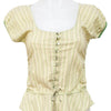#040 GLOBE Line Cami Top Yellow | c. 201 | Size 8