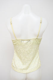 #034 Susan Lucci Cami Top Yellow | c. 202 | Size 34D