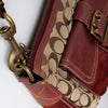 #212 Coach Shoulder Bag Brown | c. | Size
