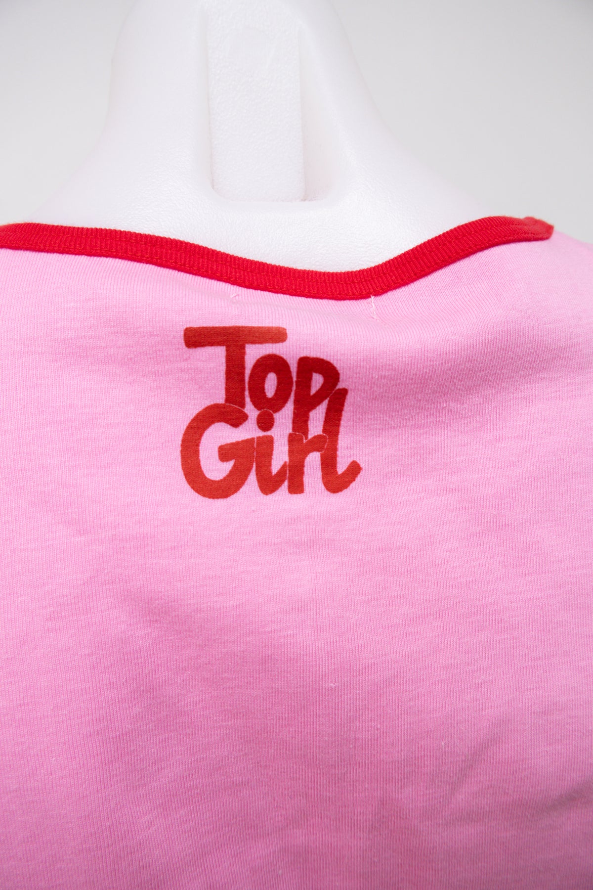 #074 Deadstock Top Girl T-shirt Pink | c. | Size 10