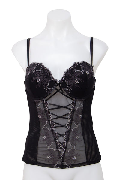 #054 Colours Of The World Camisole Top Black | c. 201 | Size 8