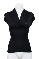 #182 Wet Seal Short Sleeve Black | c. 212 | Size 8/10