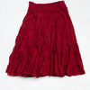 #151 Minoo Fashion Group / The Colours Skirt Red | c. 193 | Size 8