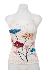 #009 Romon Cami White | c. 210 | Size 8