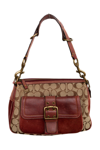 #209 Coach Shoulder Bag Brown | c. 190 | Size