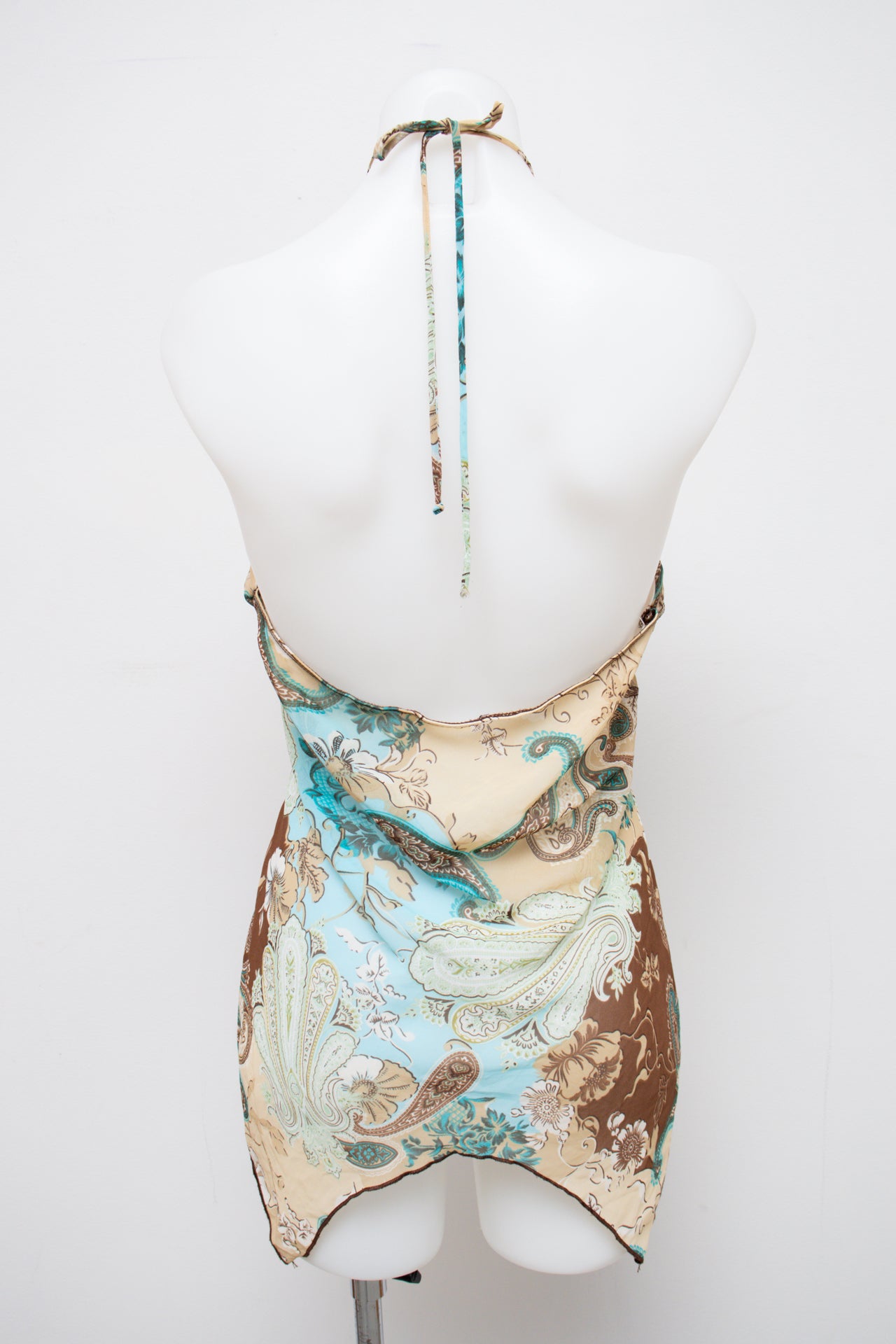 #002 Halter Top Blue | c. 203 | Size 10