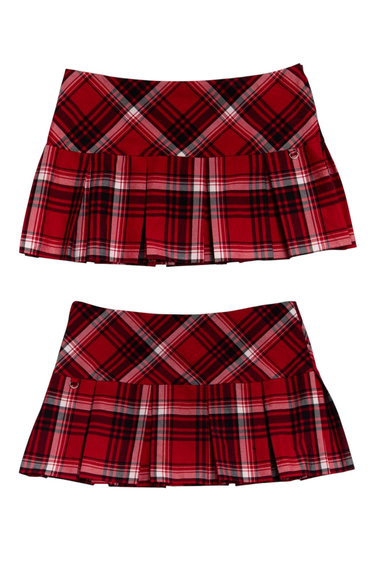 #74 Charlotte Russe Mini Skirt Red | c. 186 | Size 10/12
