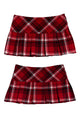 #74 Charlotte Russe Mini Skirt Red | c. 186 | Size 10/12