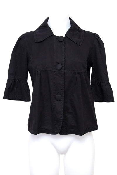 #100 T-shirt Black | c. 200 | Size 8