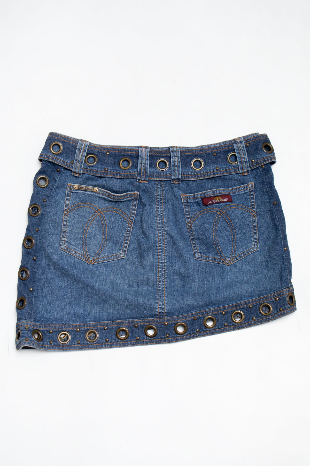 #204 Jordache Mini Skirt Blue | c. 199 | Size 10