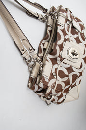 #190 Coach Shoulder Bag Brown | c. 202 | Size