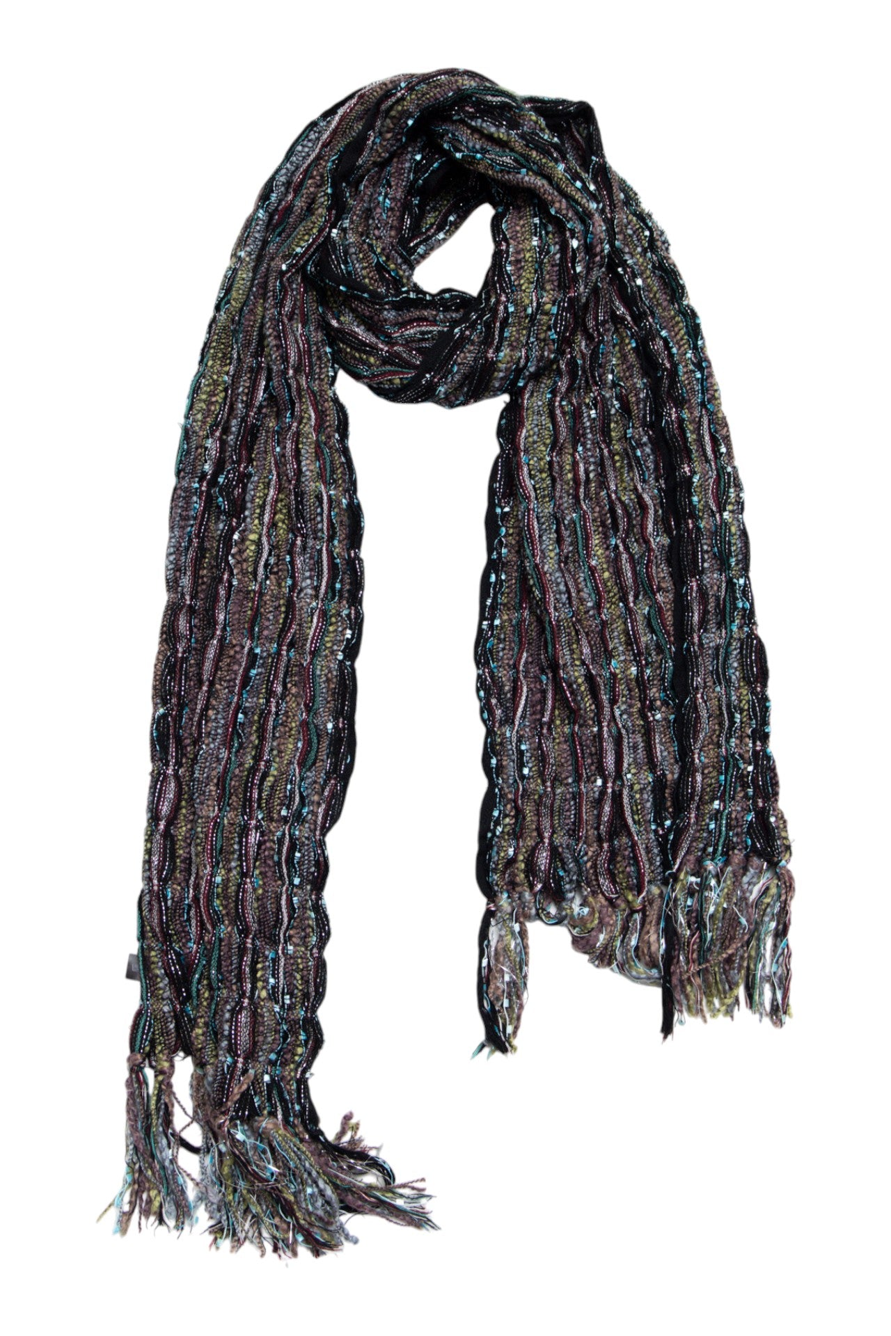 #193 Scarf Black | c. 204 | Size