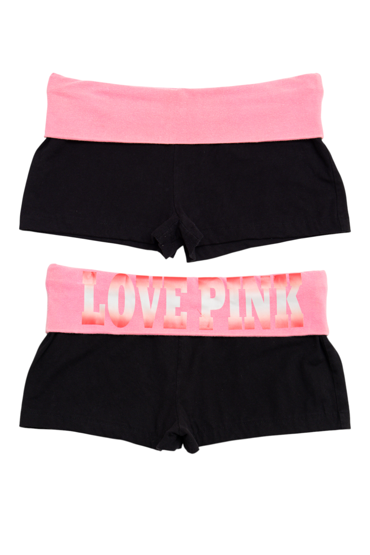 #104 Pink Victoria's Secret Shorts Black | c. 202 | Size 8