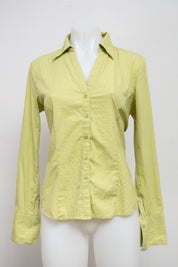 #050 Maurices Long Sleeve Yellow | c. 213 | Size 8