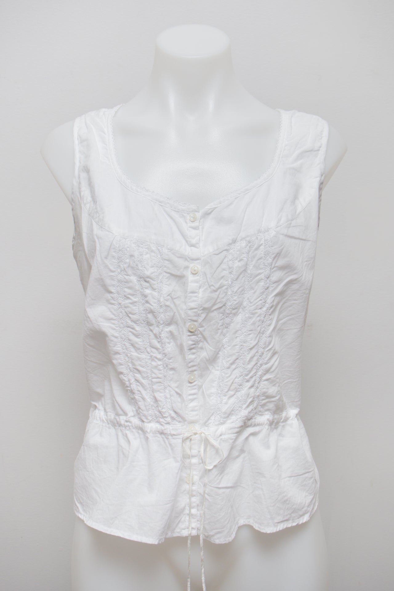 #94 St. John's Bay Cami Top White | c. 191 | Size 16