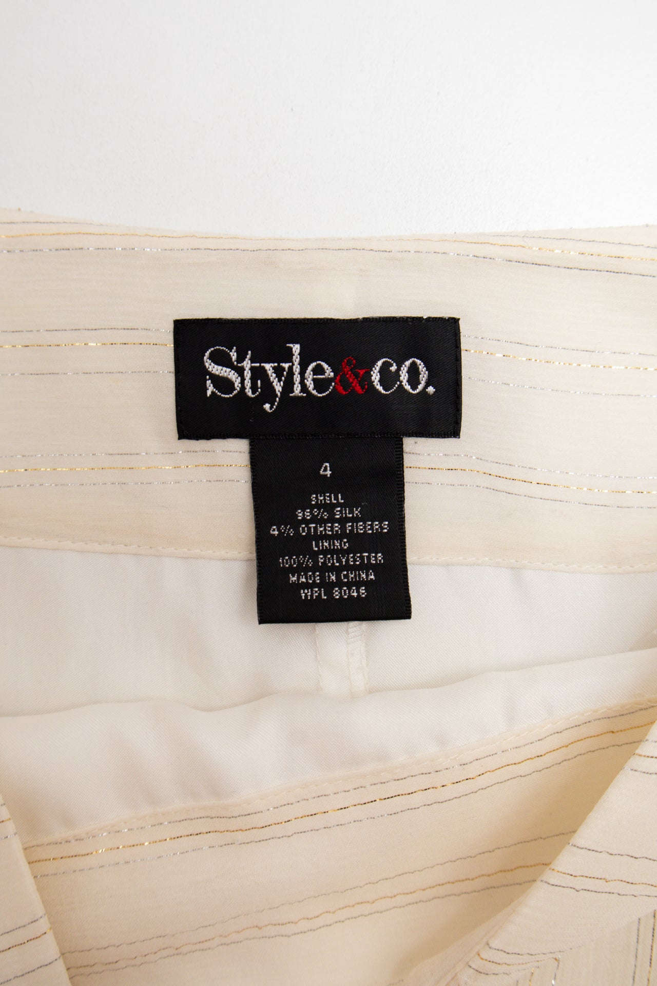 #114 Style & Co. Long Skirt White | c. 213 | Size 6