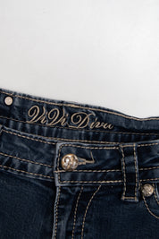 #099 ViVi Diva Capris Blue | c. 211 | Size 8