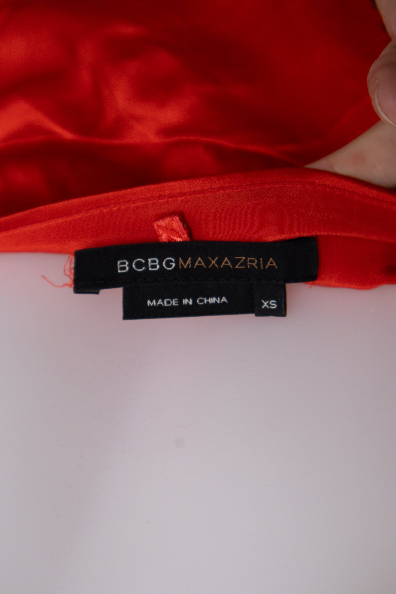 #008 Bcbgmaxazria Halter Top Red | c. 204 | Size 8
