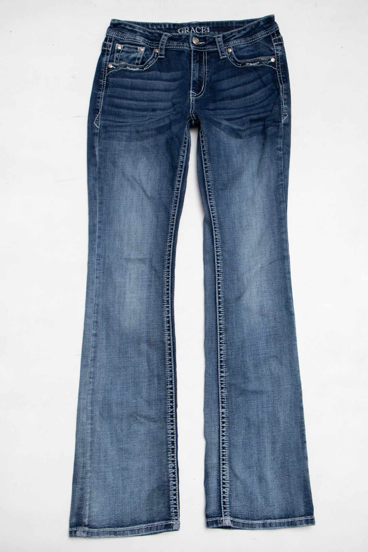 #146 Grace Jeans Blue | c. 197 | Size 8