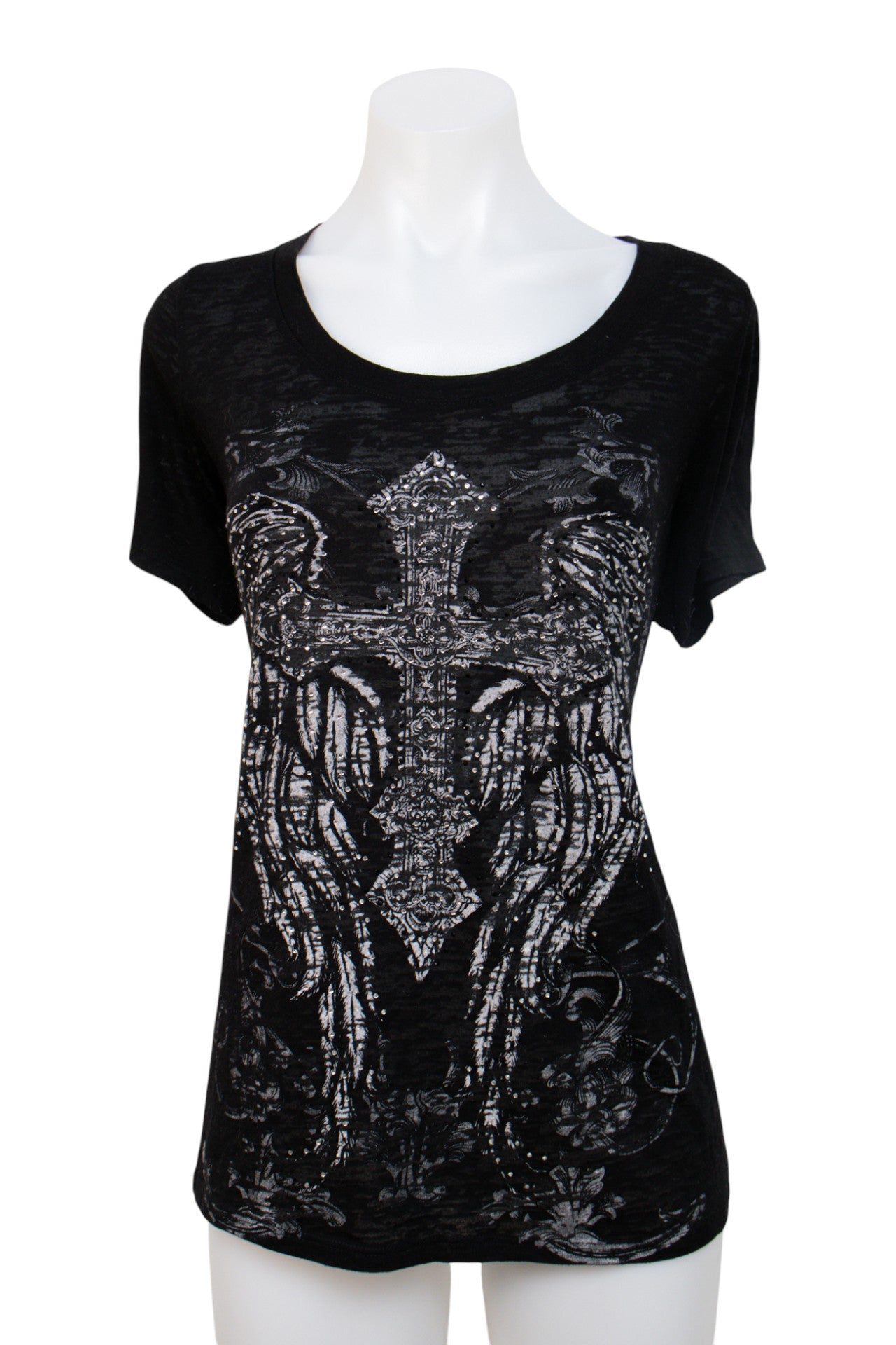 #079 Guns N' Roses By Bus Stop T-shirt Black | c. | Size 14