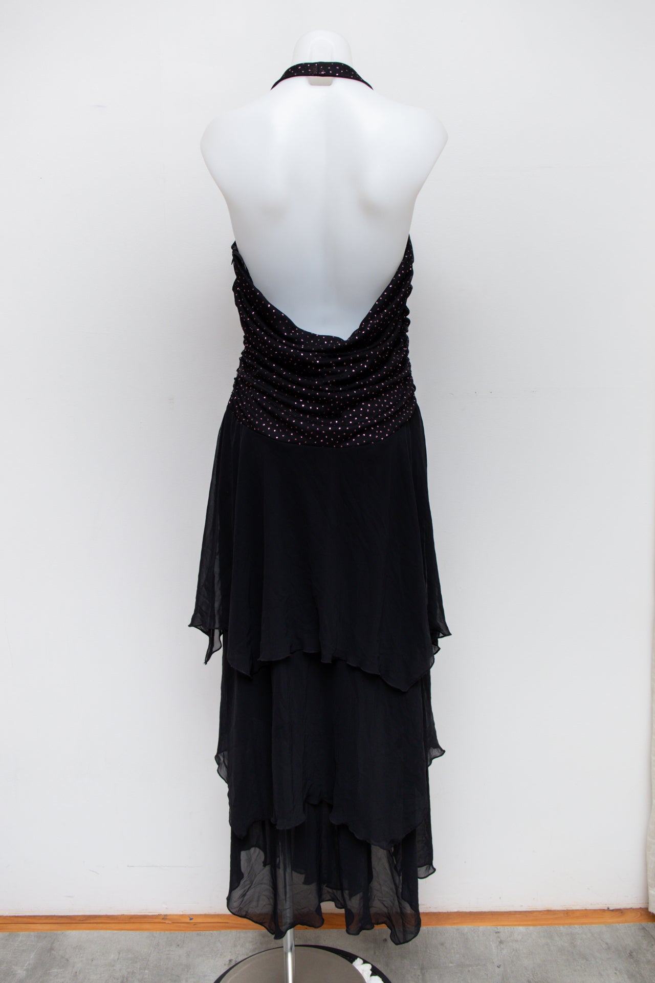 #95 Karina Knites Dress Black | c. 193 | Size 16
