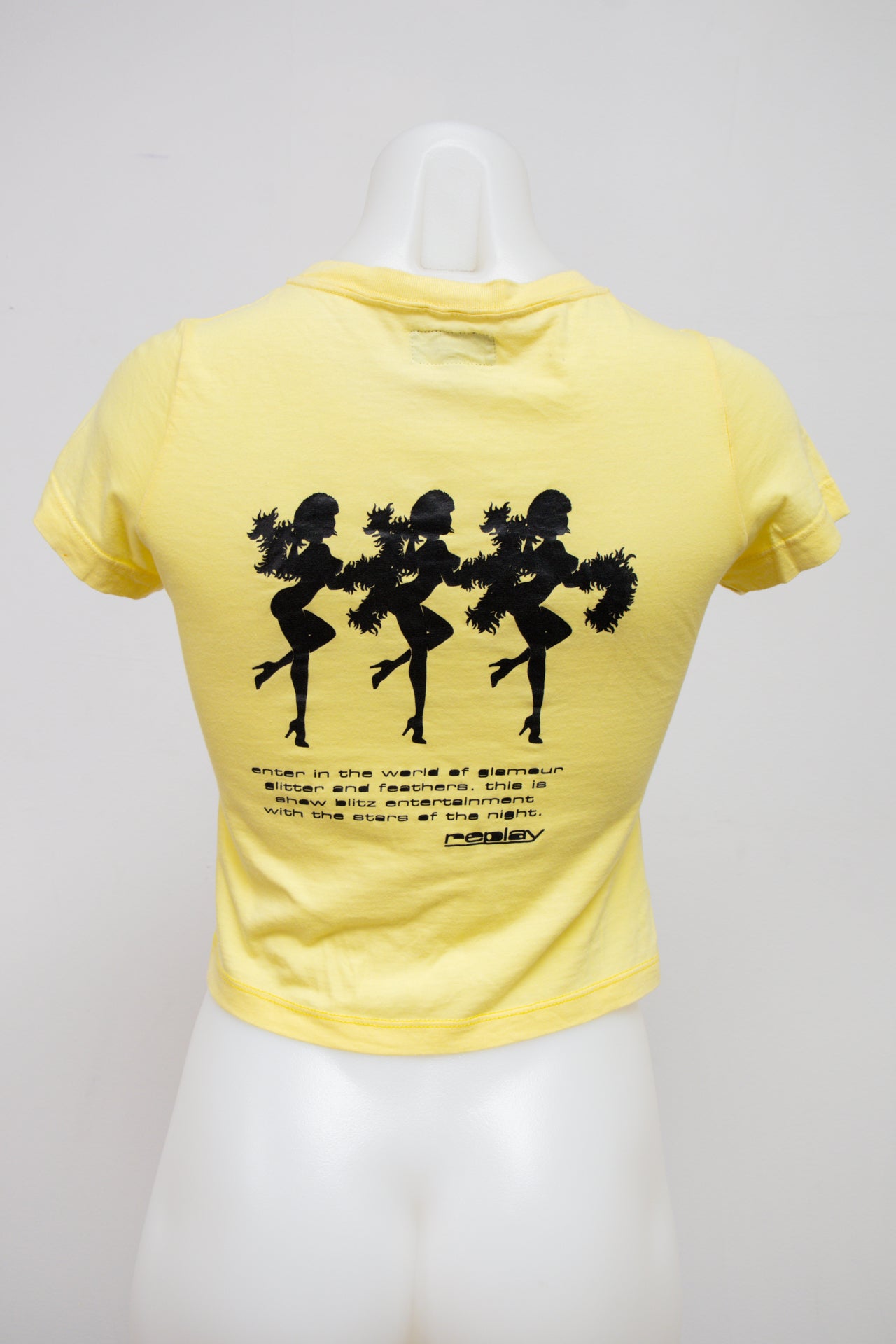 #040 Replay Short Sleeve Yellow | c. 213 | Size 6