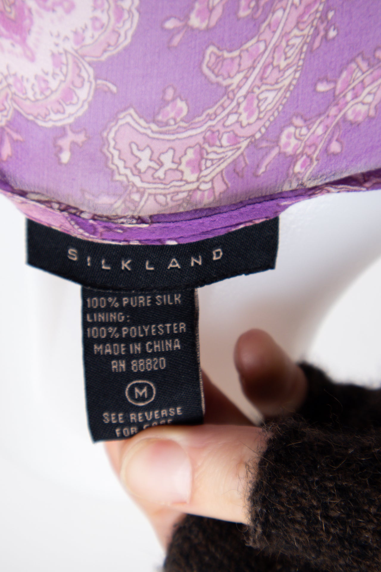#81 Silkland Camisole Top Purple | c. 197 | Size 10