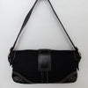 #184 Coach Flat Soho Bag Black | c. 196 | Size