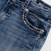 #079 Miss Me Capris Blue | c. 209 | Size 8/10