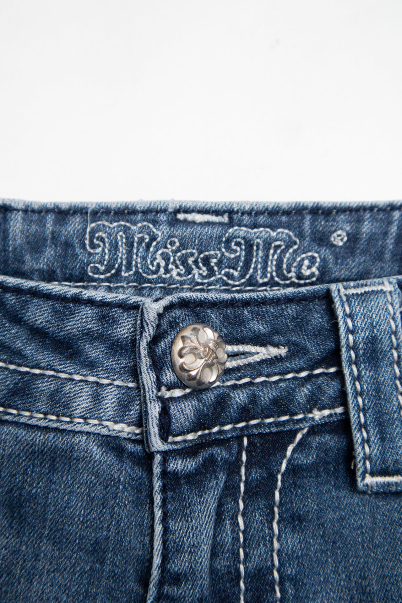 #124 Miss Me Booty Short Blue | c. 210 | Size 6