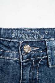 #124 Miss Me Booty Short Blue | c. 210 | Size 6