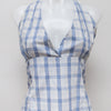 # Halter Top Blue | c. 189 | Size 6/8