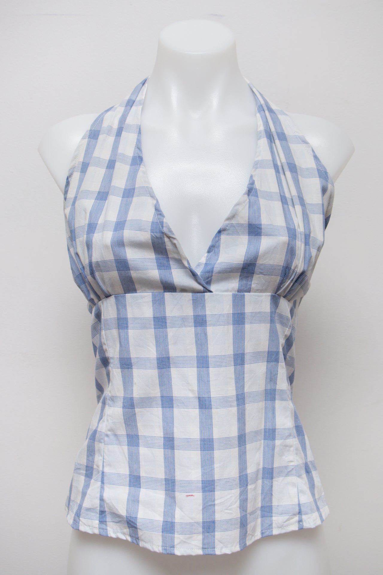 # Halter Top Blue | c. 189 | Size 6/8