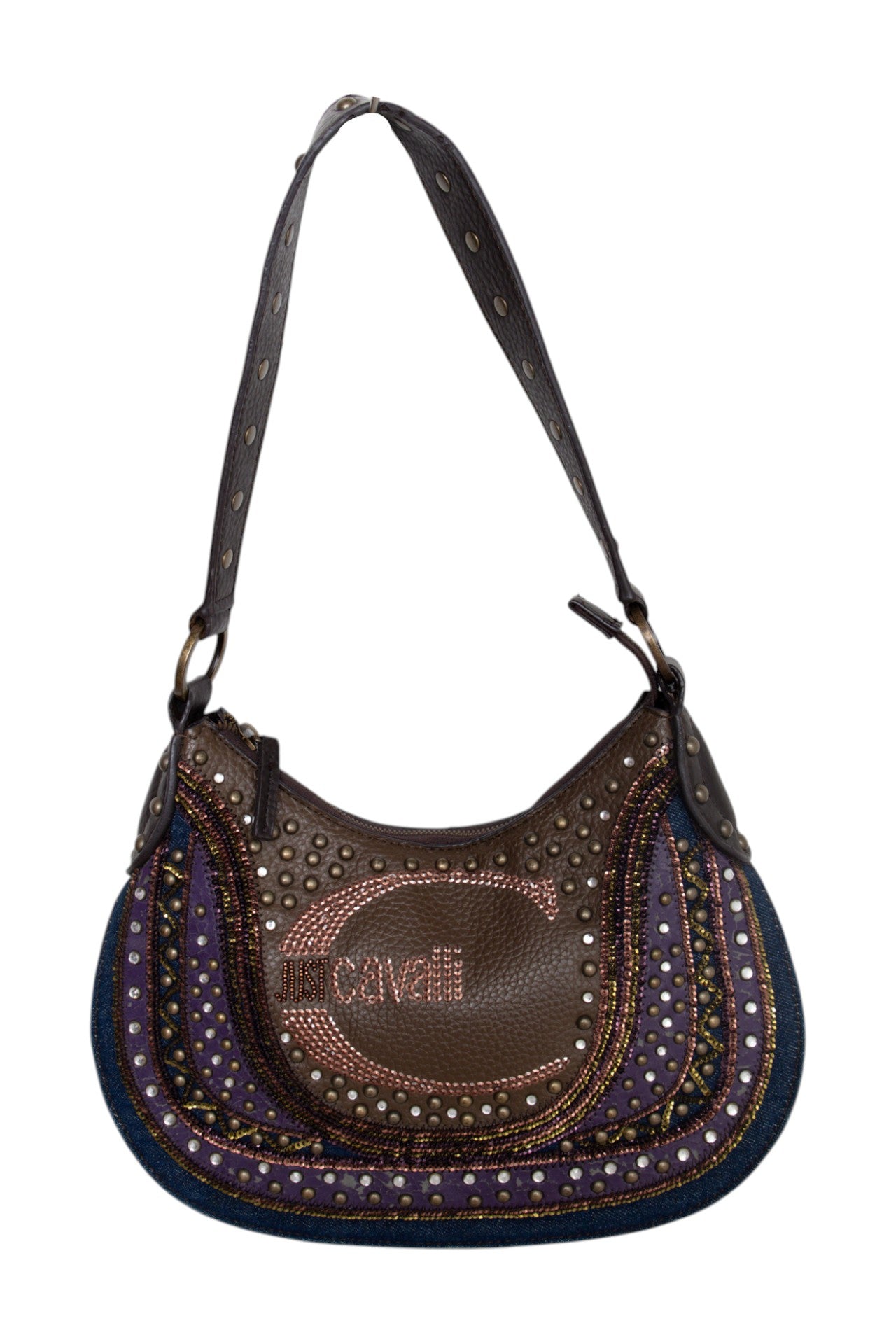#192 Just Cavalli Shoulder Bag Brown | c. 195 | Size