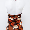 #059 Halter Top Brown | c. 207 | Size 8