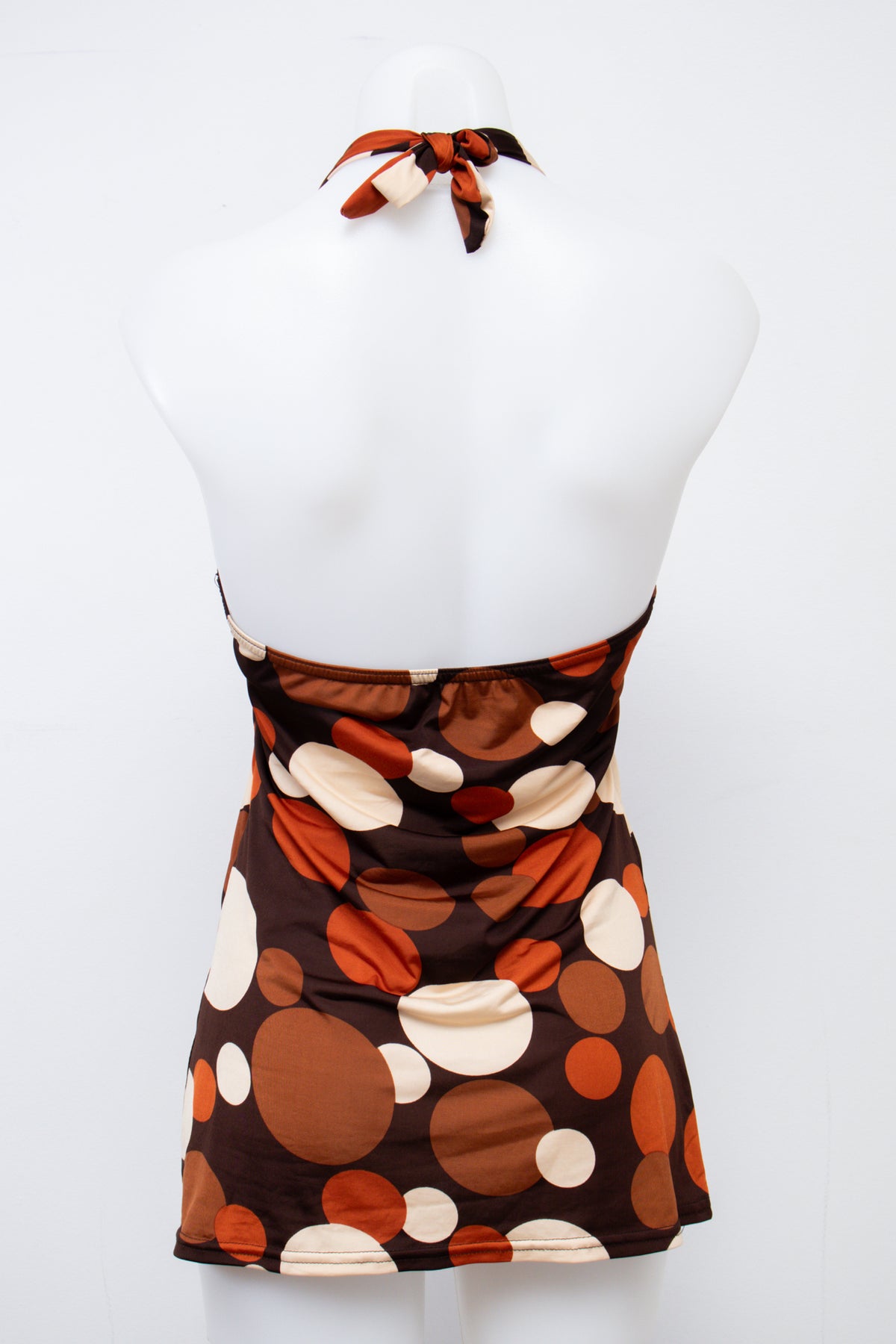 #059 Halter Top Brown | c. 207 | Size 8