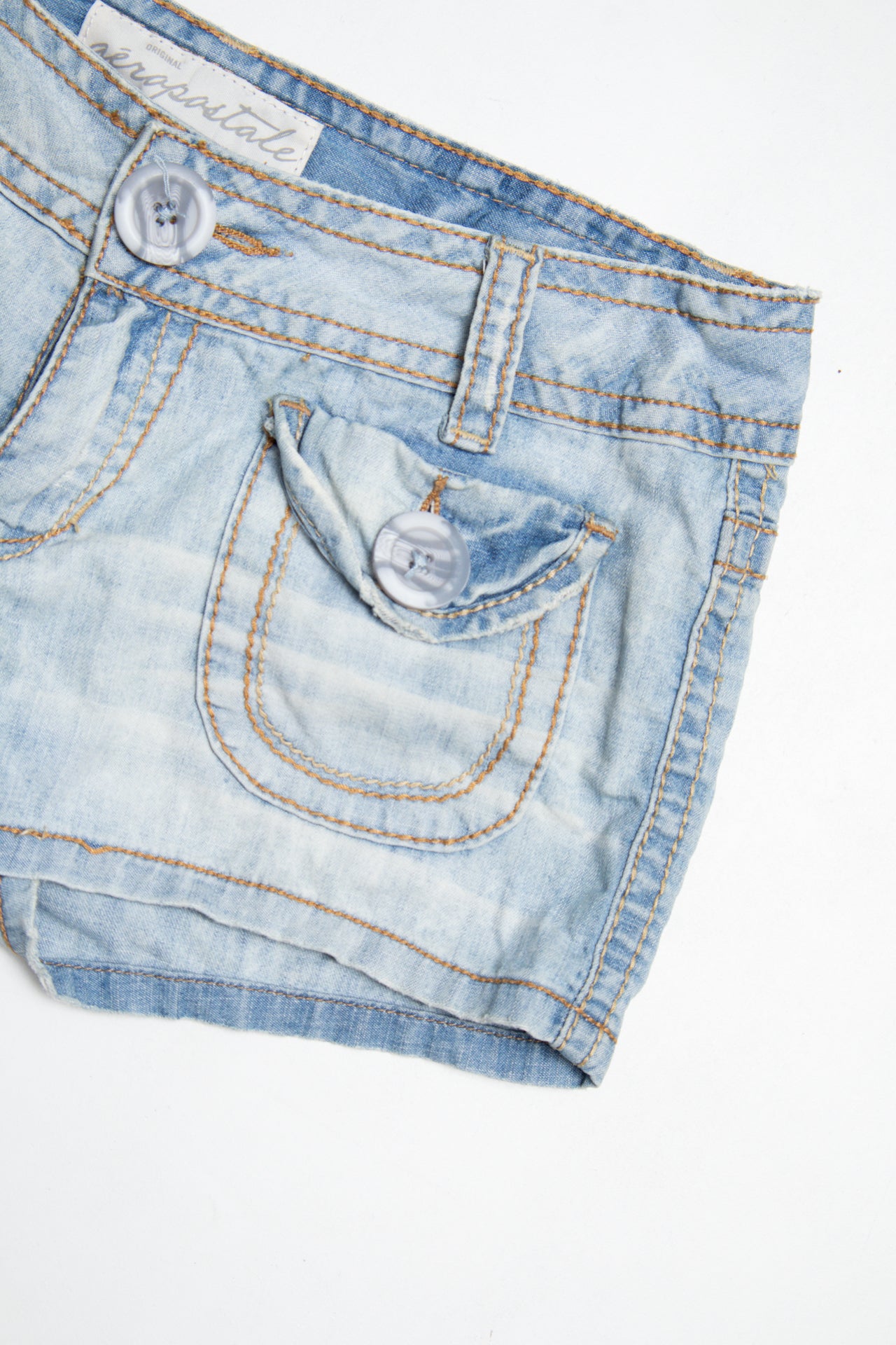 #122 Aeropostale Booty Short Blue | c. 210 | Size 6