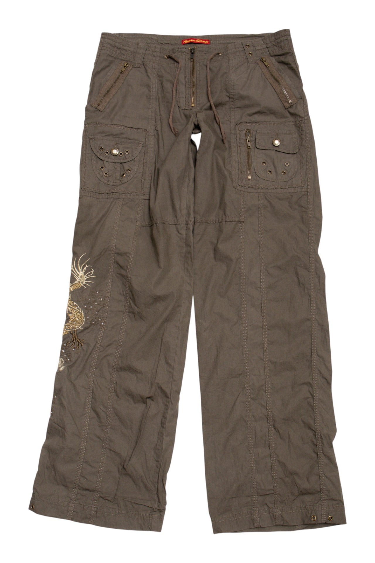 #137 American Exchange Pants Brown | c. 204 | Size 8