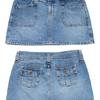 #097 Levi's Mini Skirt Blue | c. 204 | Size 8