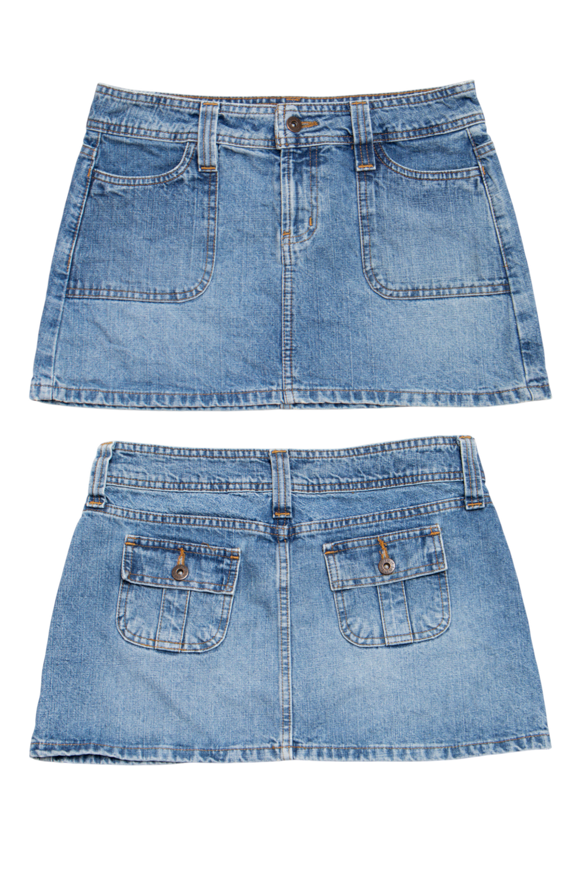 #097 Levi's Mini Skirt Blue | c. 204 | Size 8