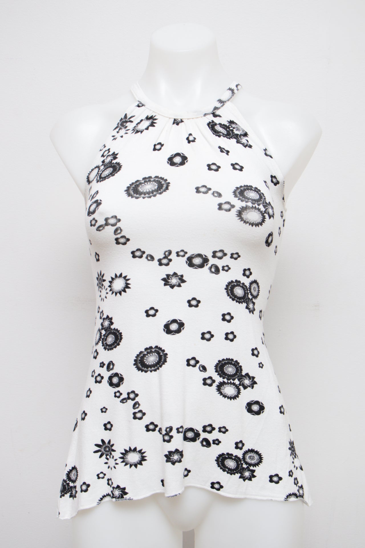 #013 Halter Top White | c. 203 | Size 8