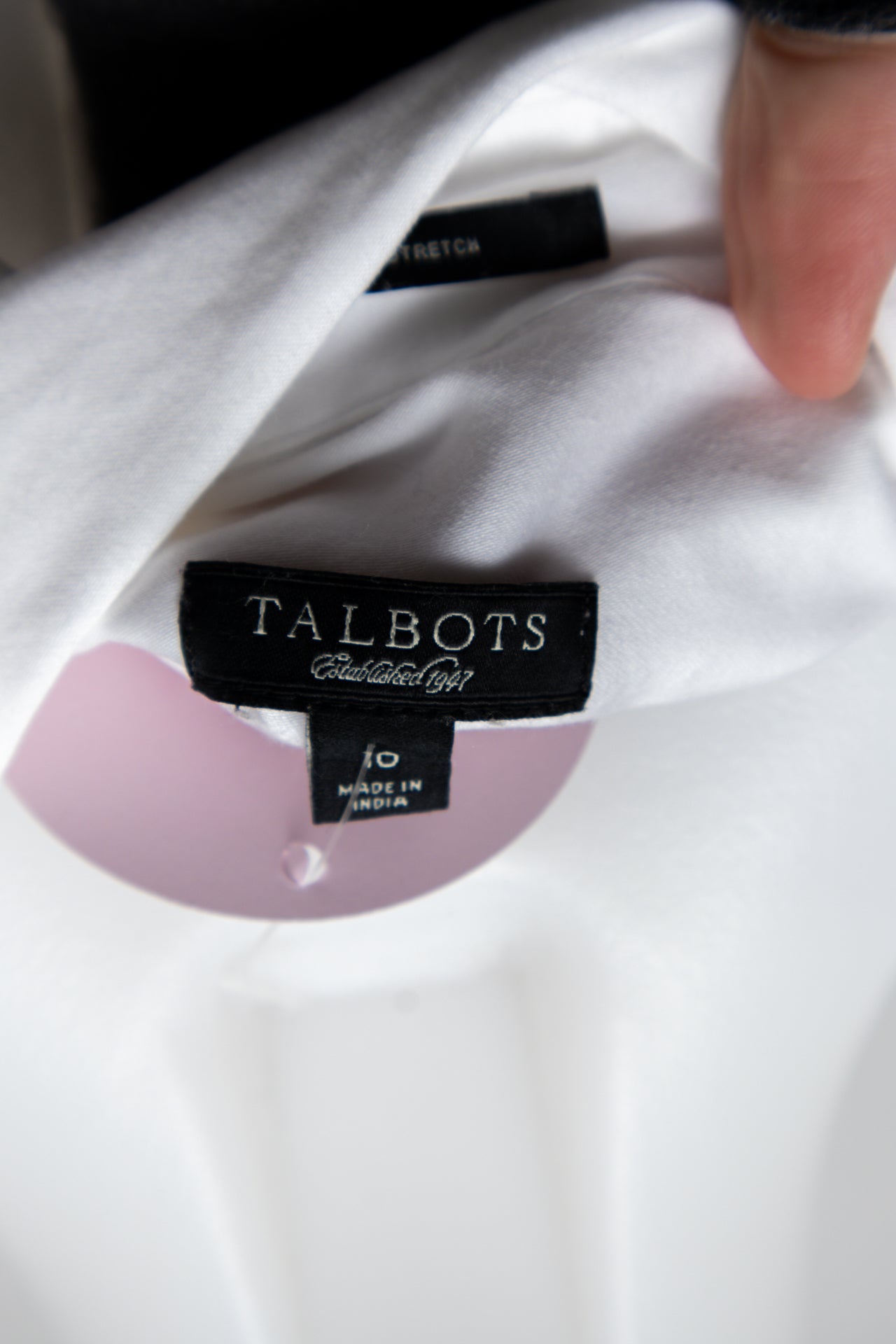#109 Talbots T-shirt White | c. 191 | Size 10