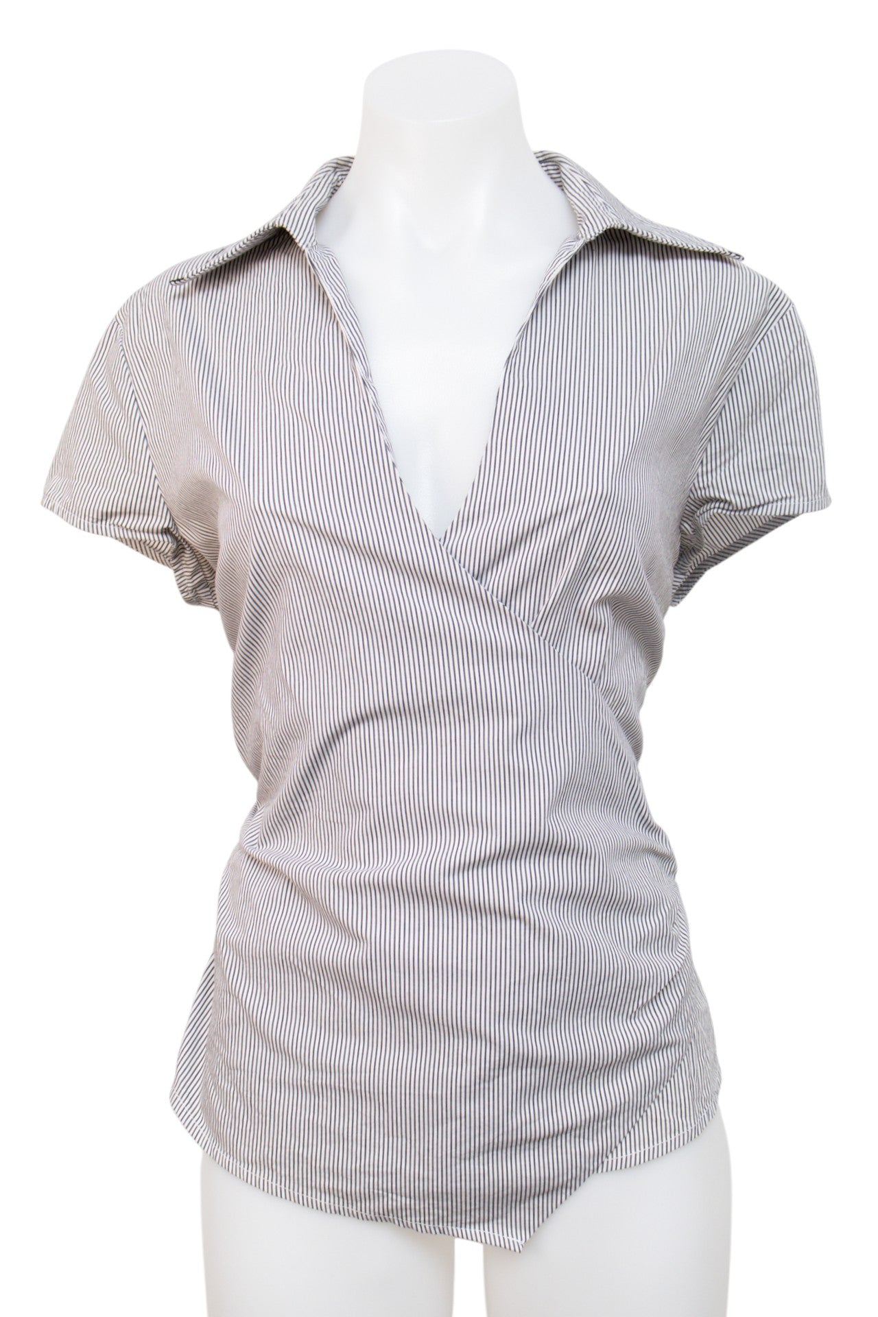 #062 New York & Company T-shirt White | c. | Size 12