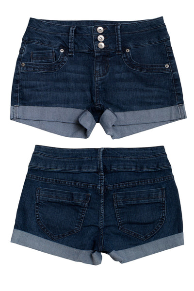 #186 J:2/1 Shorts Blue | c. 191 | Size 6