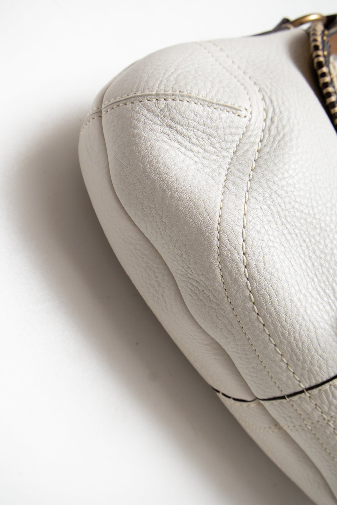 #135 Coach Shoulder Bag White | c. | Size