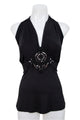 #041 Georgiou Studio Halter Top Black | c. 199 | Size 10