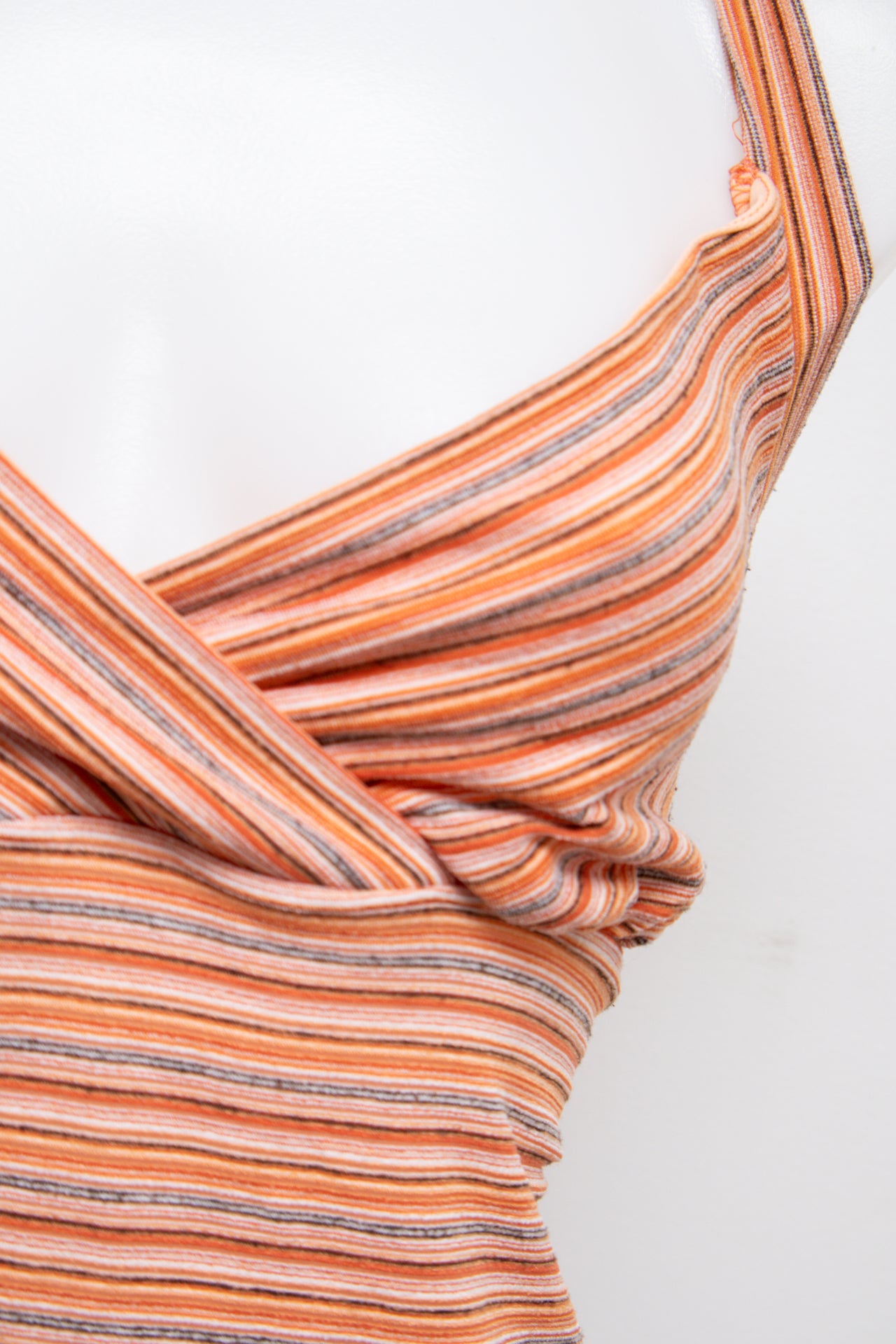 #017 Fashion Bug Halter Top Orange | c. 203 | Size 12